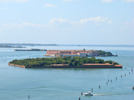 Passers-by claim to still hear the bell tower chime on deserted Poveglia Island